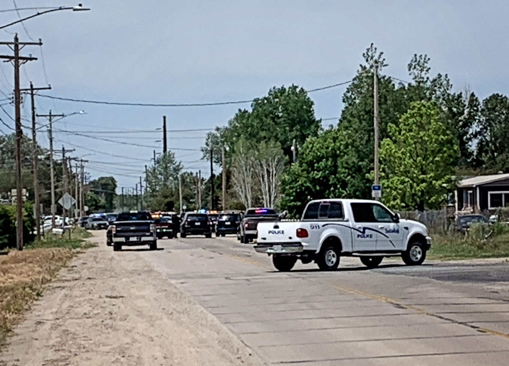 Authorities on scene of standoff